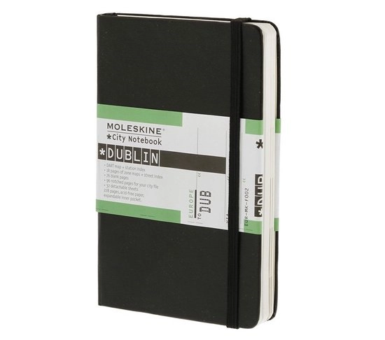 Een City Notebook DUBLIN ** zonder recht van retour ** koop je bij Moleskine.nl